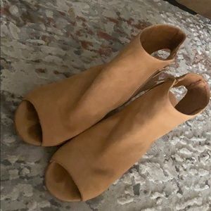 Steve Madden Open Toe Booties